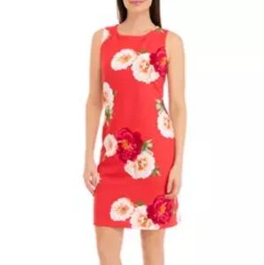 Womens Pink AGB Floral Dress